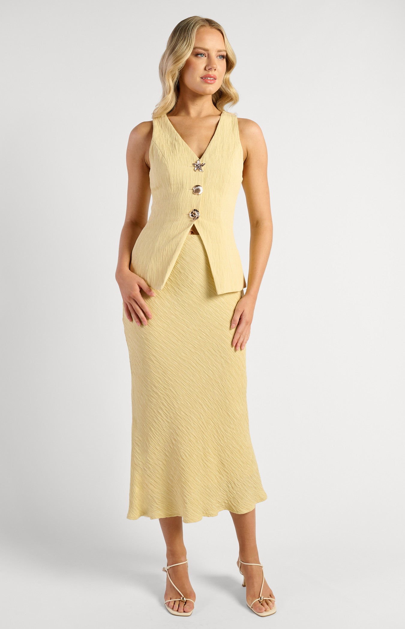 Cartia Textured Midi Set