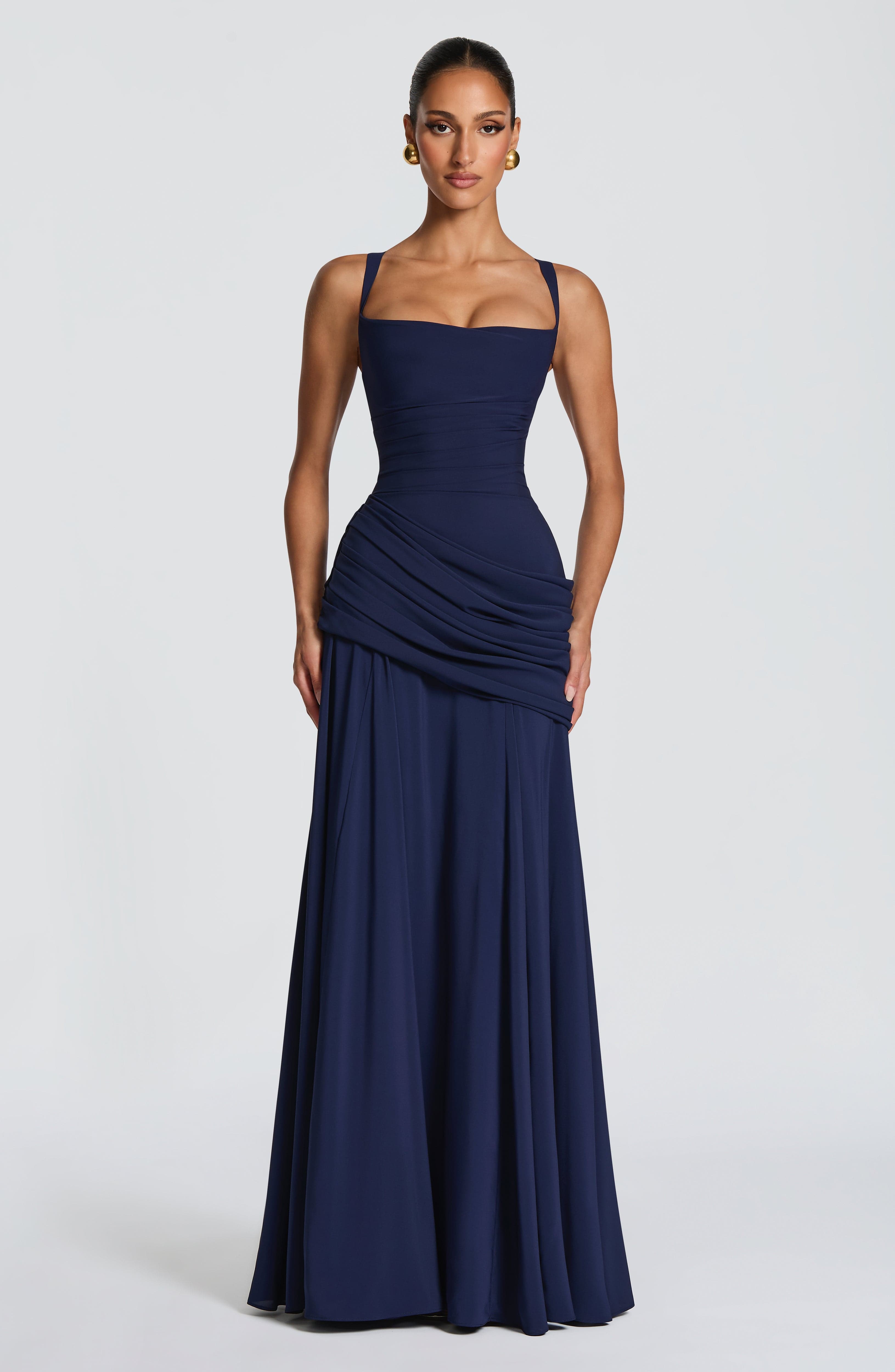 Adeline Chiffon Maxi Dress