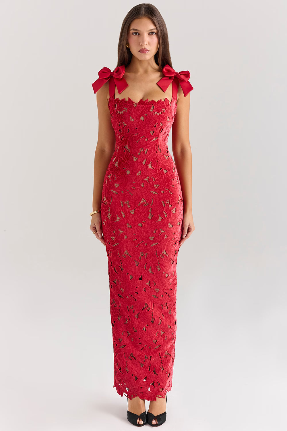 Valessia Lace Maxi Dress