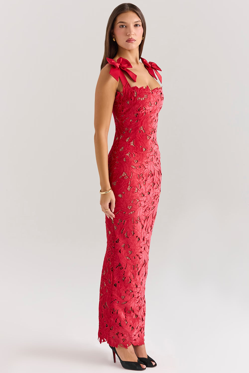Valessia Lace Maxi Dress