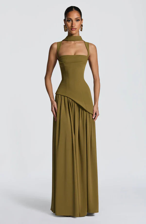 Tullulah Corset Maxi Dress