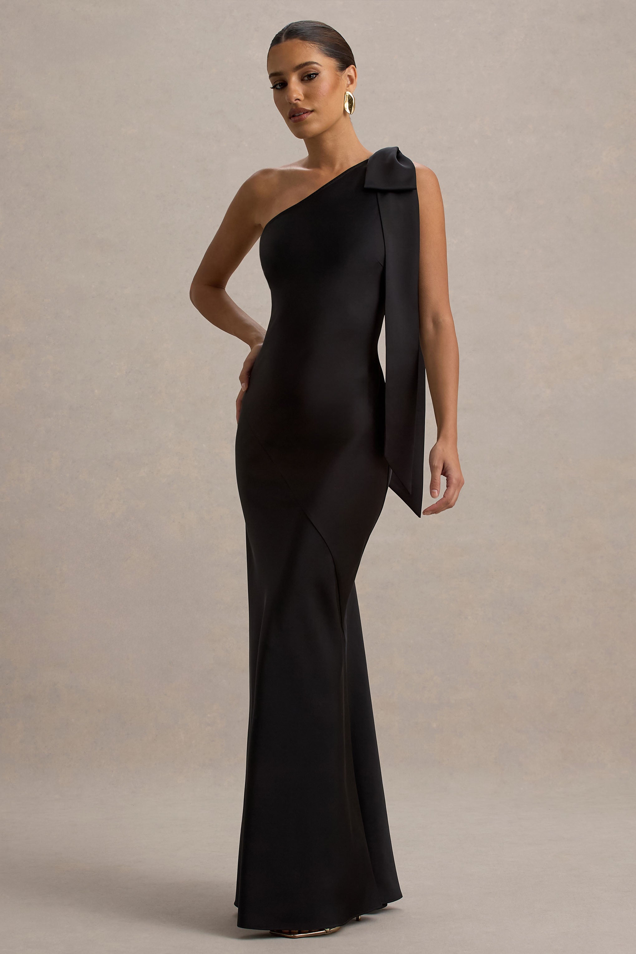 Valentina Satin Maxi Dress