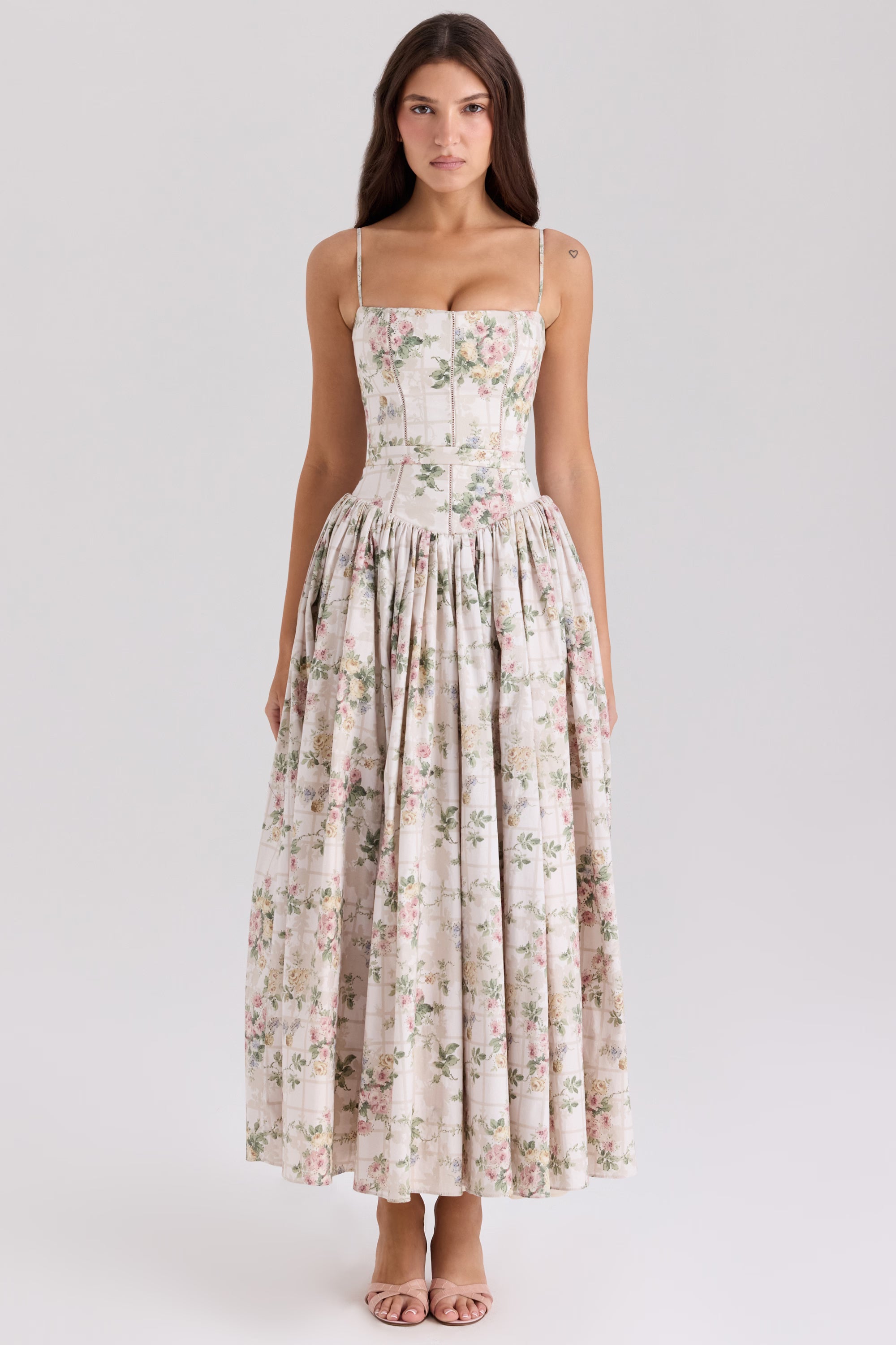 Elvaris Rose Midi Dress