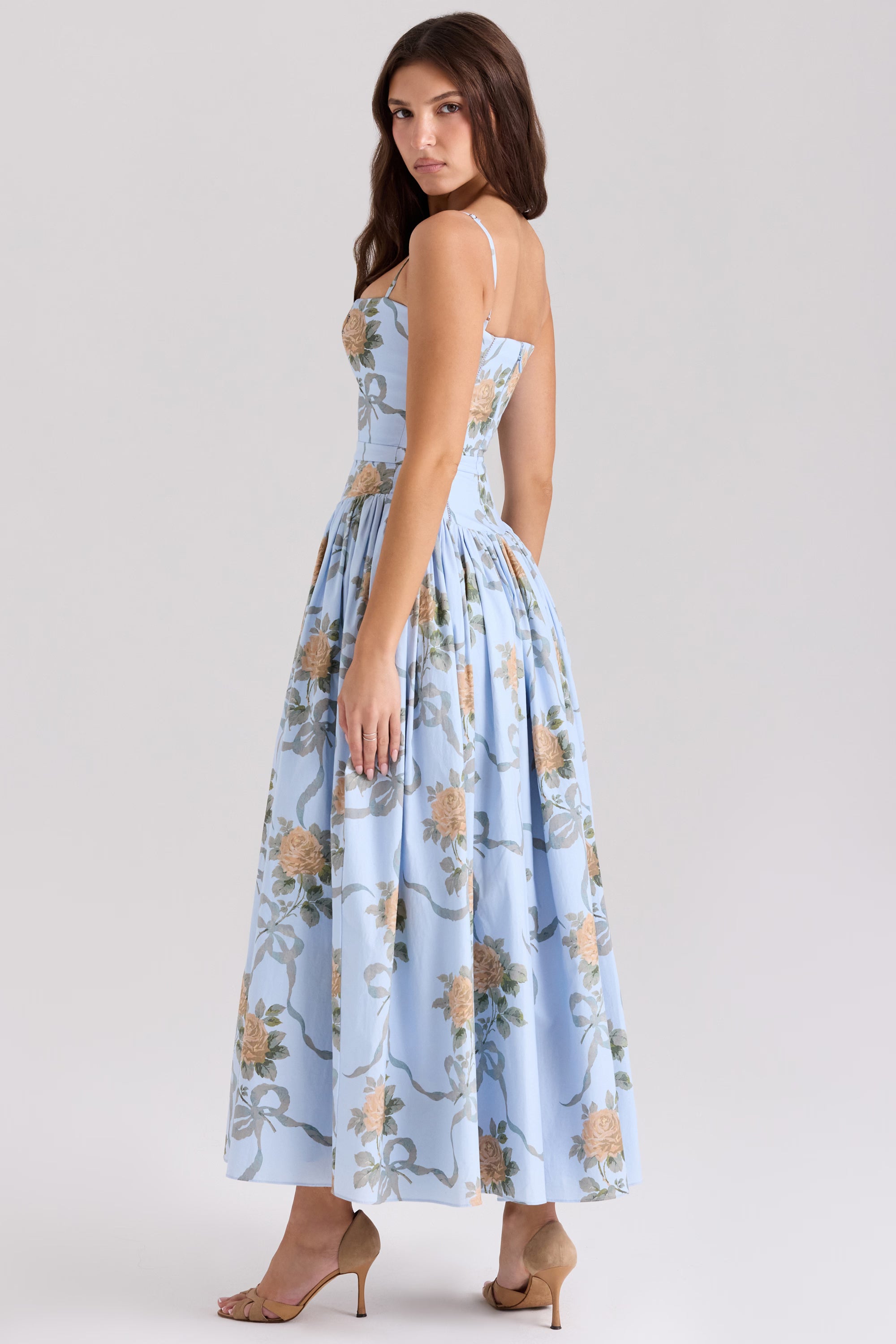 Elvaris Rose Midi Dress