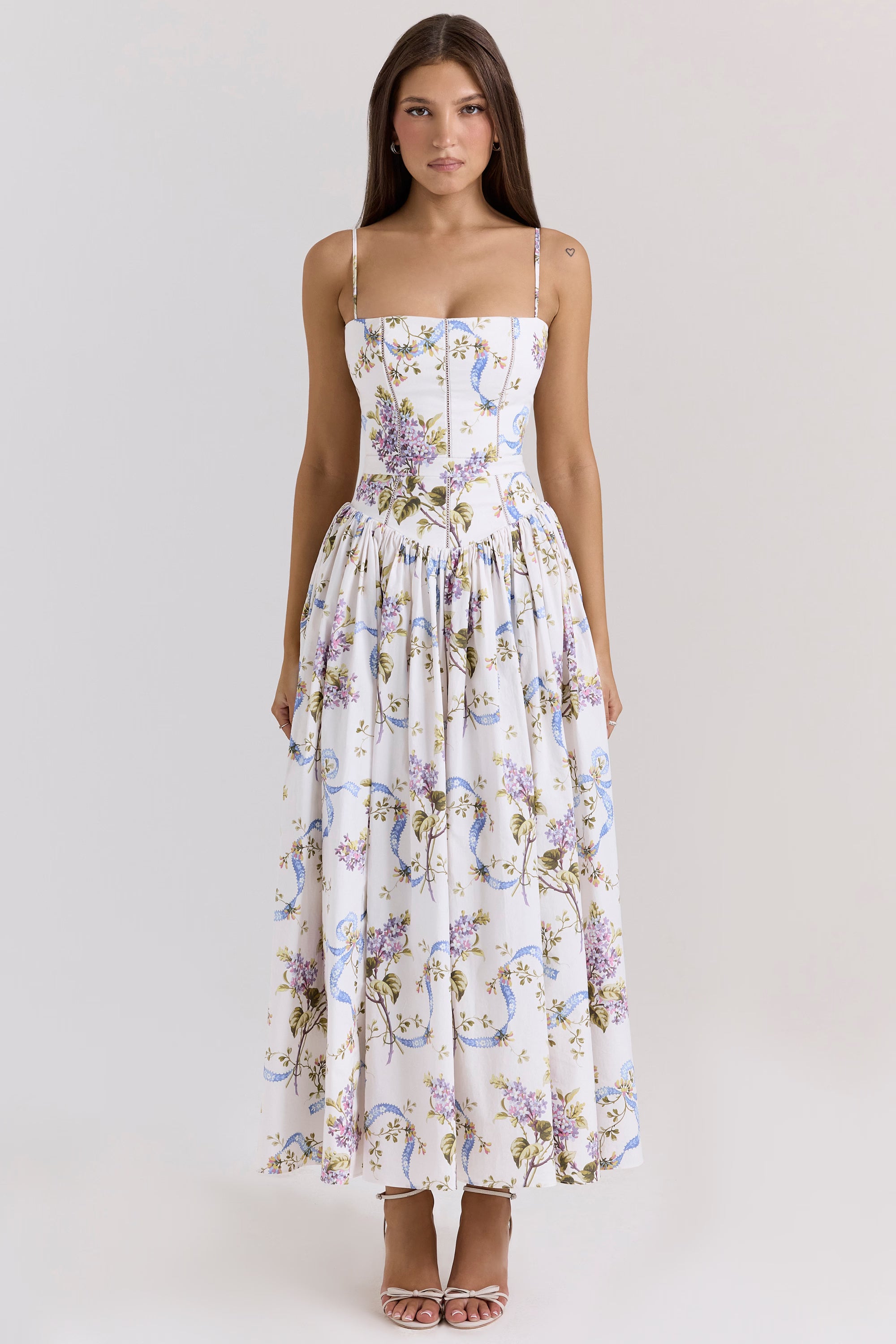 Elvaris Rose Midi Dress