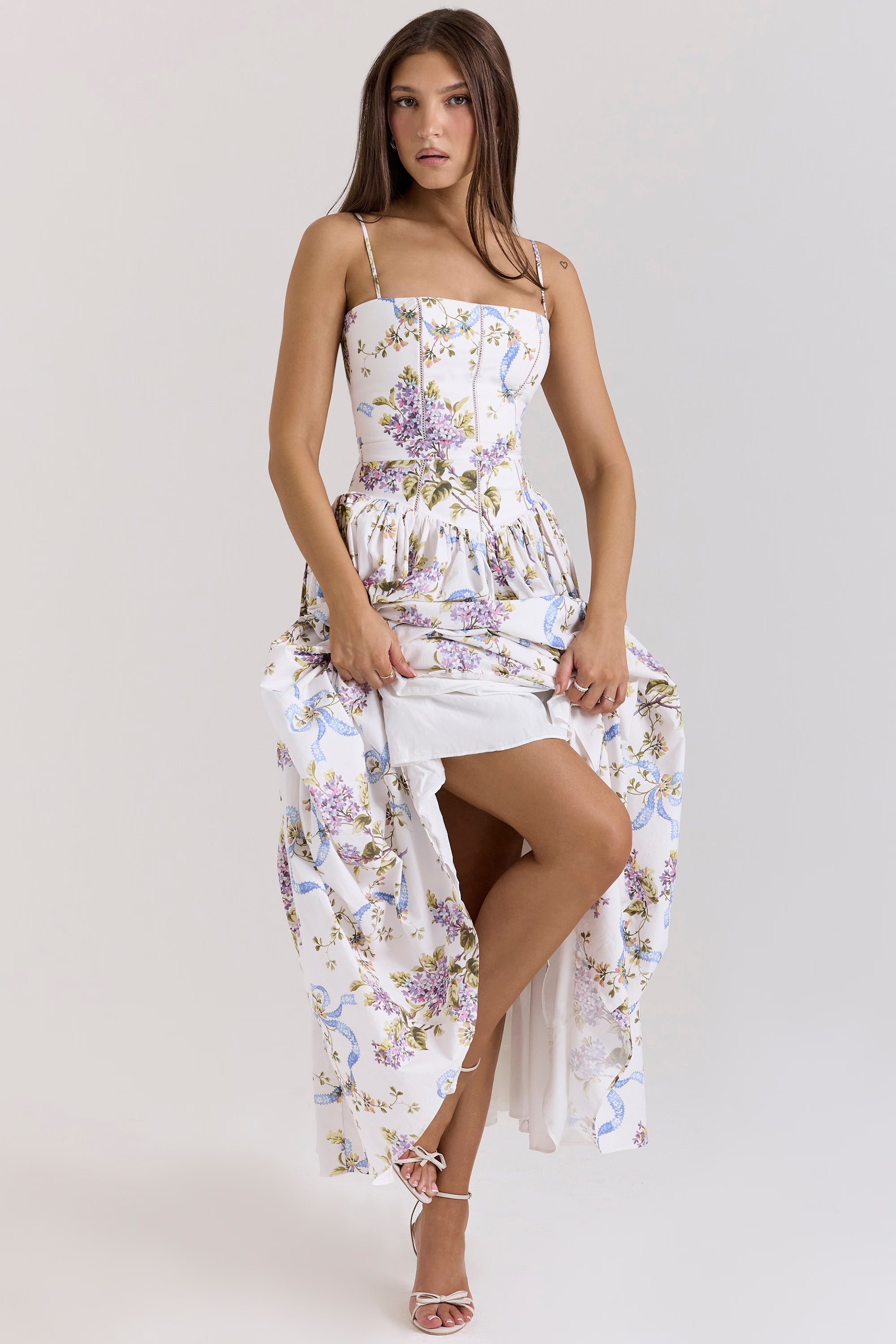Elvaris Rose Midi Dress