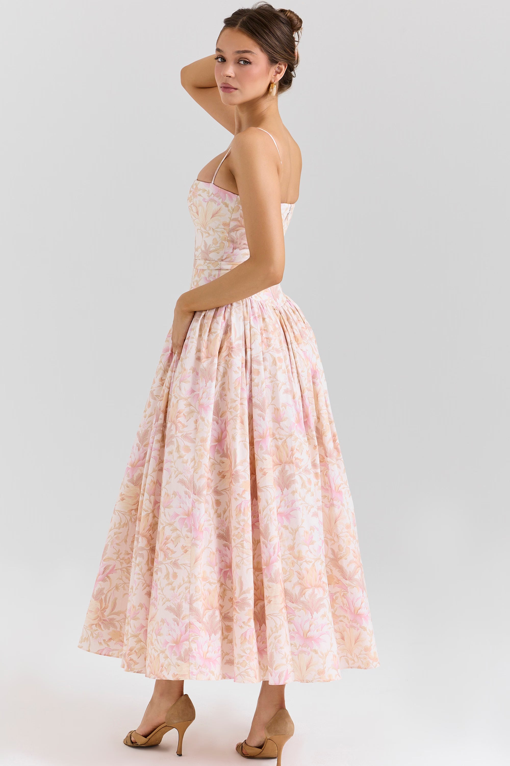 Elvaris Rose Midi Dress